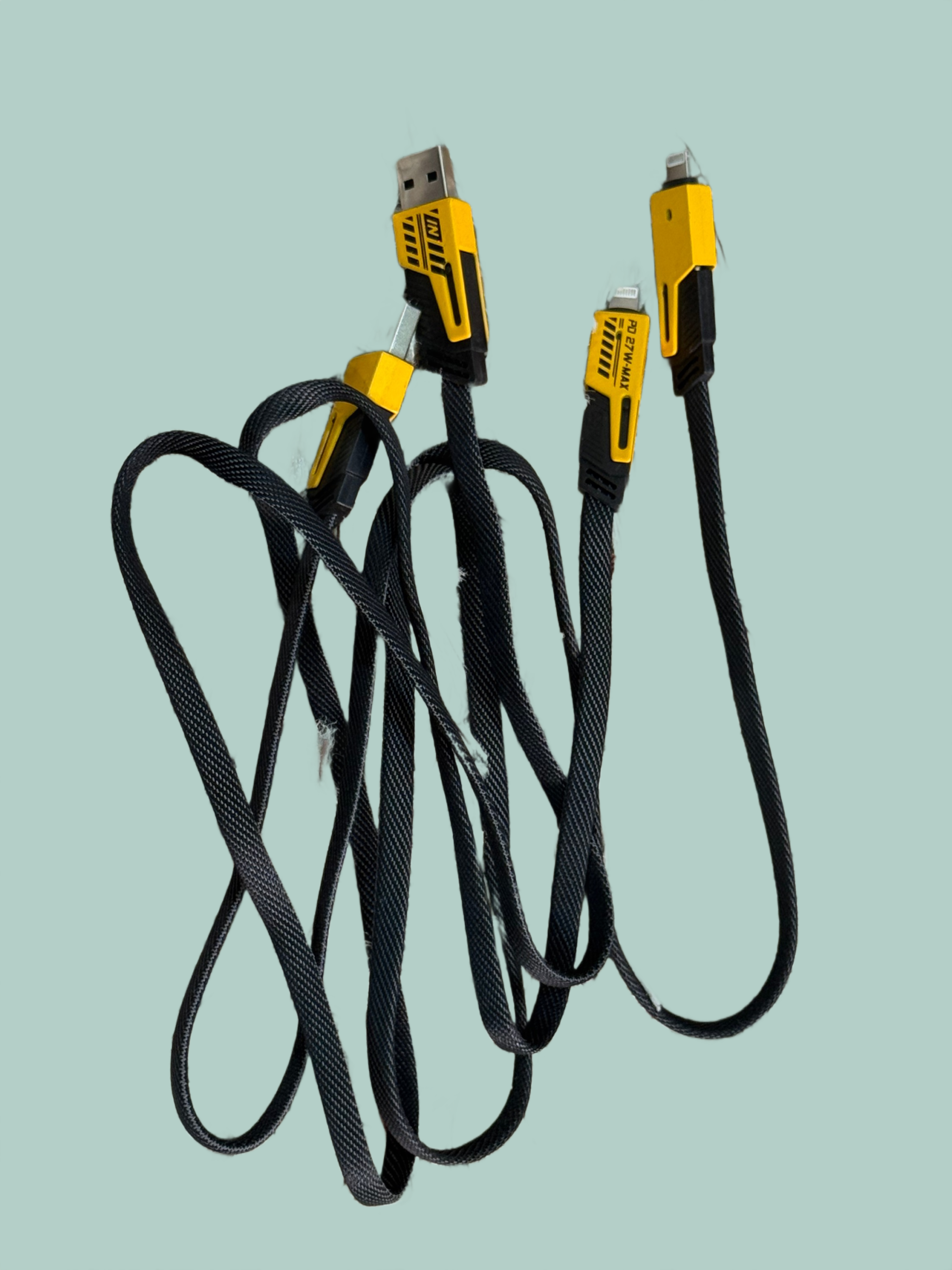 4-in-1 65W PD Fast Charging Branded Cable - Image 4